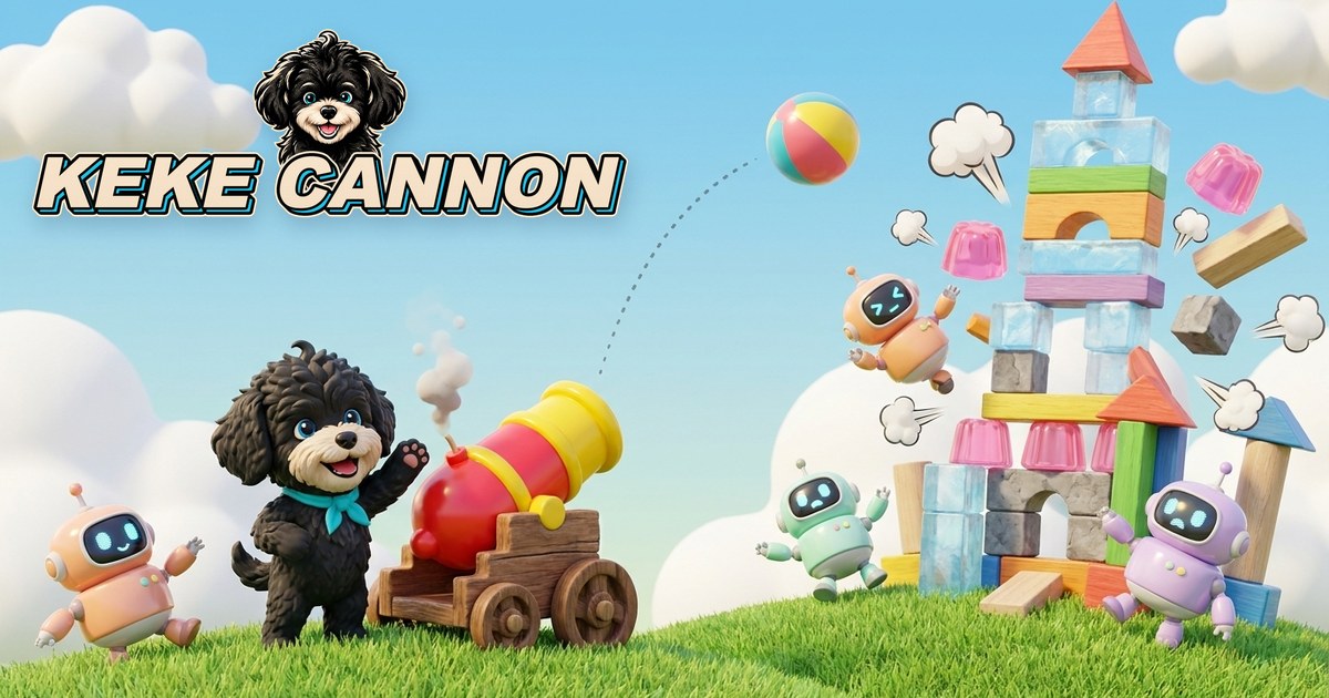 KEKE CANNON 대포 물리 퍼즐 게임