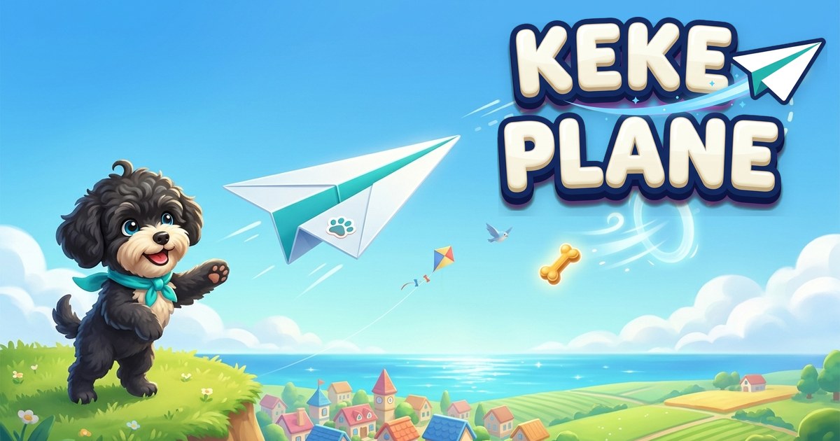KEKE PLANE 종이비행기 날리기 게임