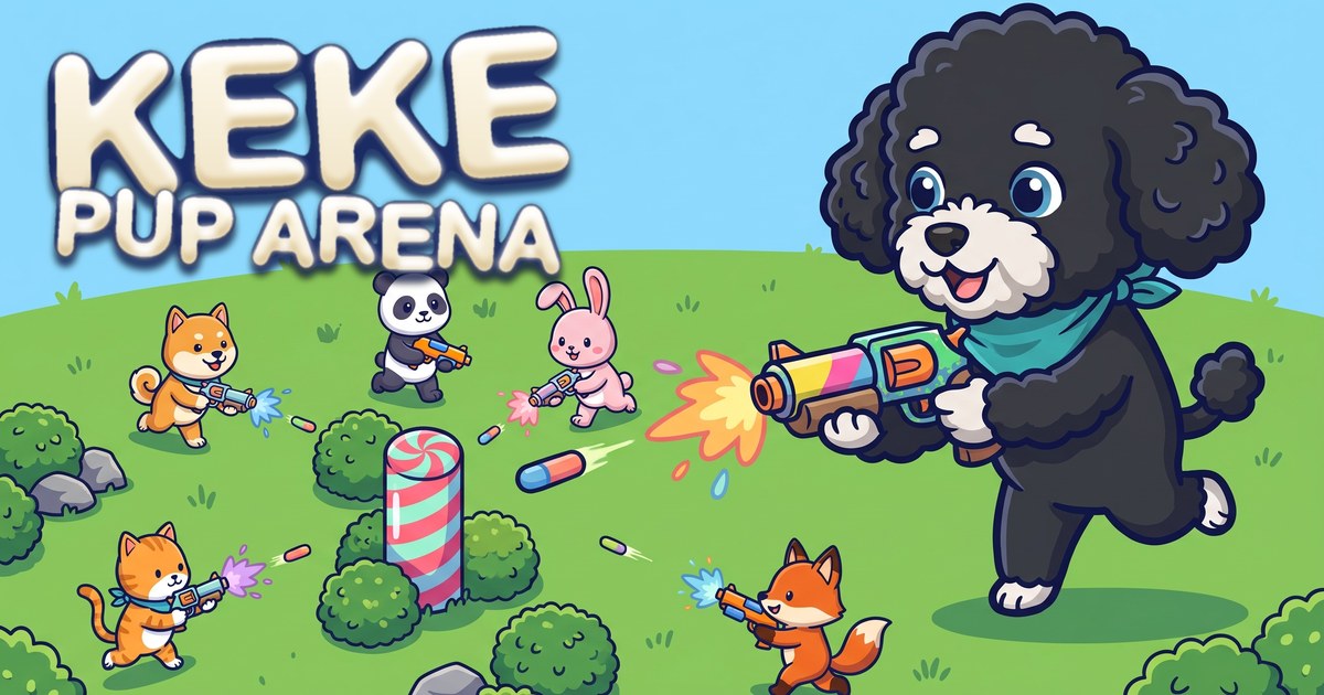 KEKE PUP ARENA 動物アリーナシューティング