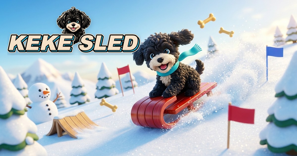 KEKE SLED 썰매 게임