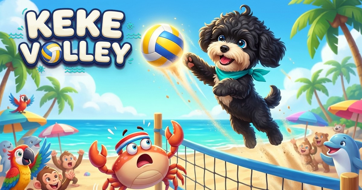 KEKE VOLLEY 비치발리볼 게임