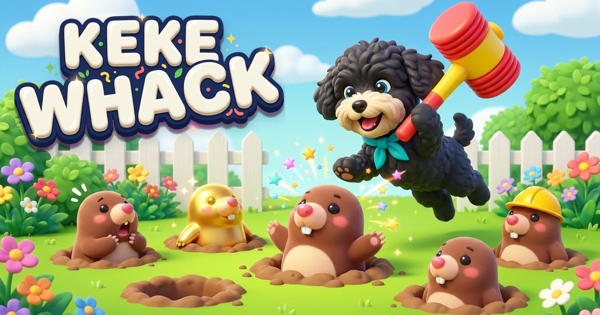 KEKE WHACK 두더지 잡기 게임